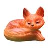 1/3/6Pcs Mini Fox Figurines Resin Miniature Foxes Landscape Fox Figurine Party Favors Garden Home Decor