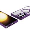 For Samsung Galaxy S24 Ultra Case TPU+PC Clear Phone Cover Compatible with MagSafe