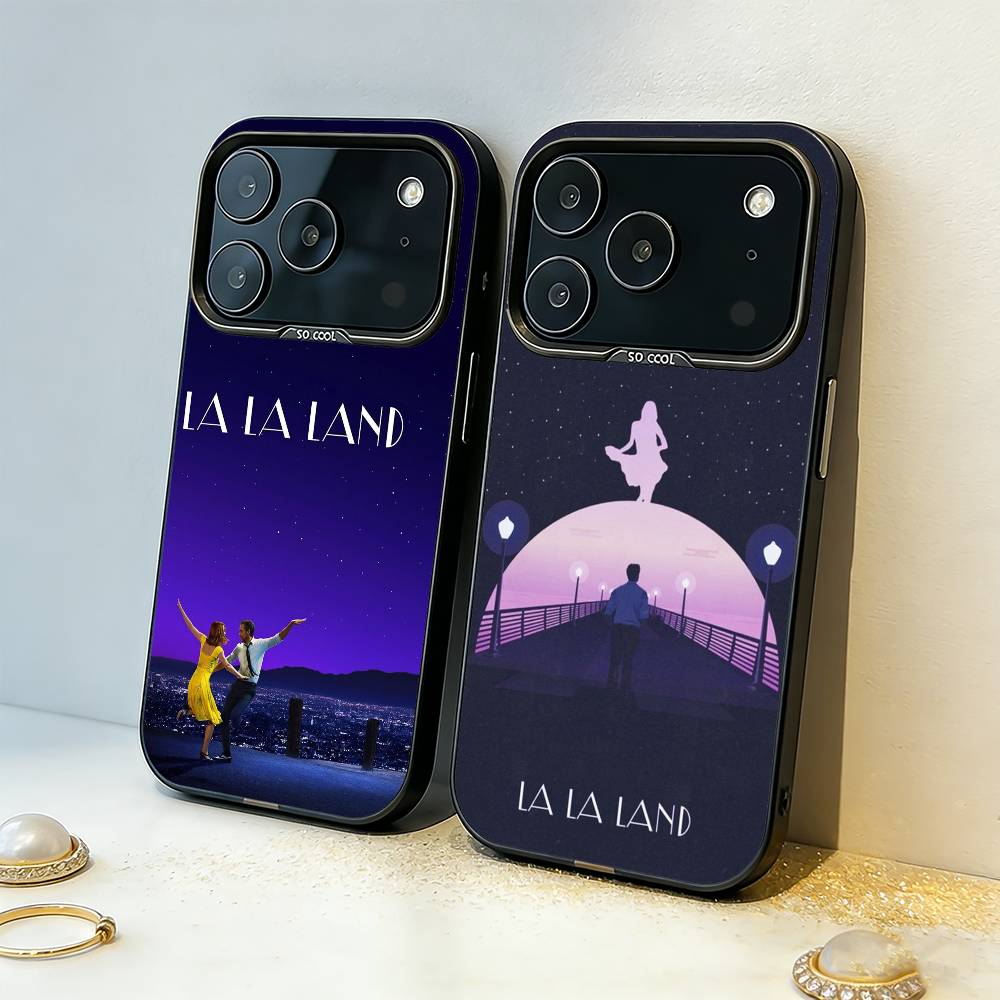 Чехол для телефона F-Film La La Land для iPhone17,16,15,14,13,12,11,Pro,MAX Белый Матовый Ударопрочный Чехол