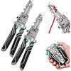 18 в 1 Складной инструмент для зачистки проводов, многофункциональный складной инструмент для зачистки проводов - профессиональный инструмент электрика для резки и вытягивания проводов, ножницы для кабеля,