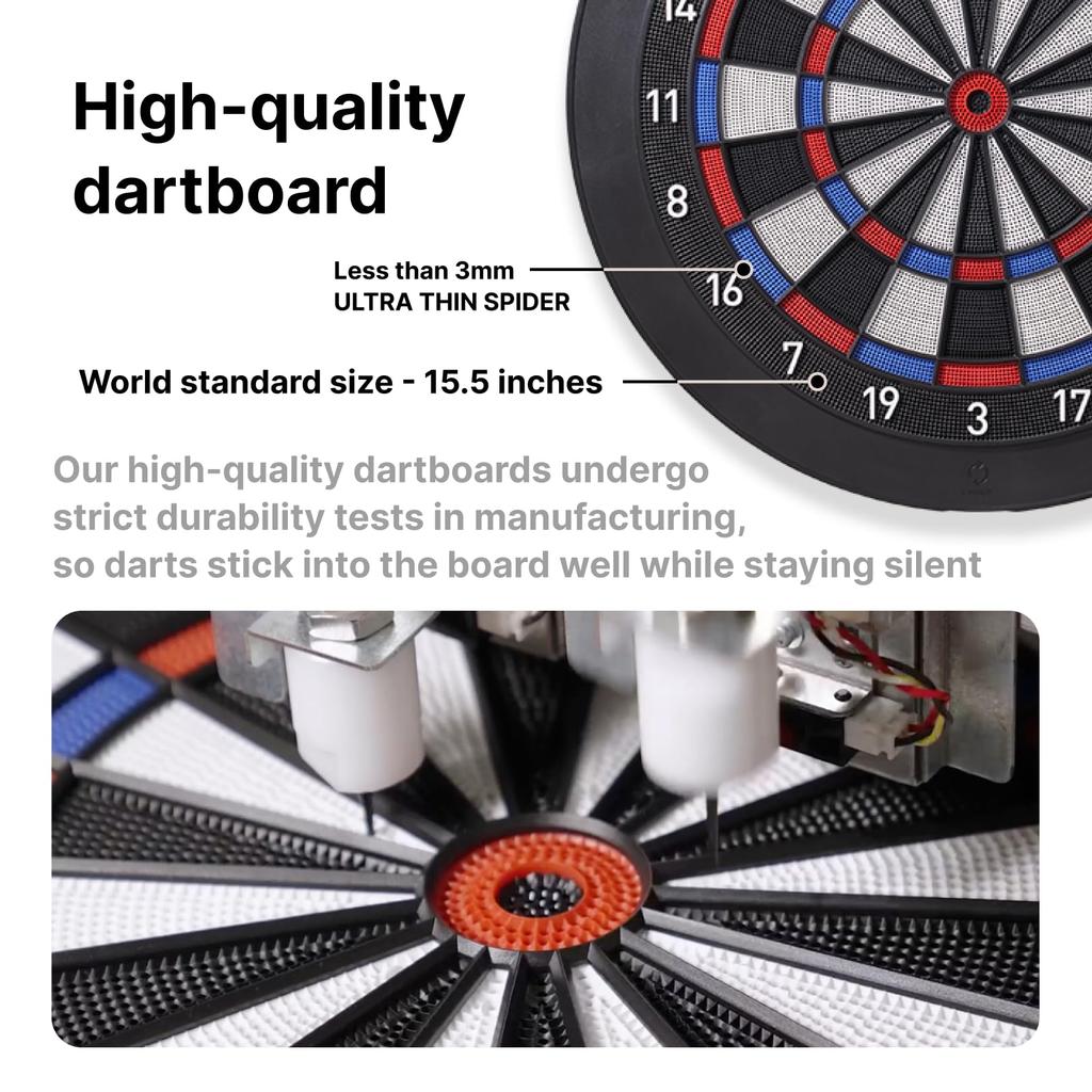 Доска для дартса DARTSLIVE Home черная, одиночная позиция dlb0003