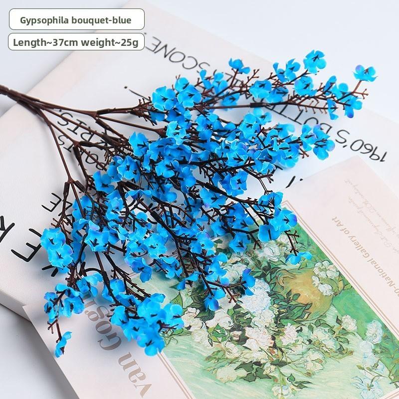 Bridal Wedding Silk Flower Garland With Gypsophila Paniculata Design For Ceremony Decor And Photo Shoots