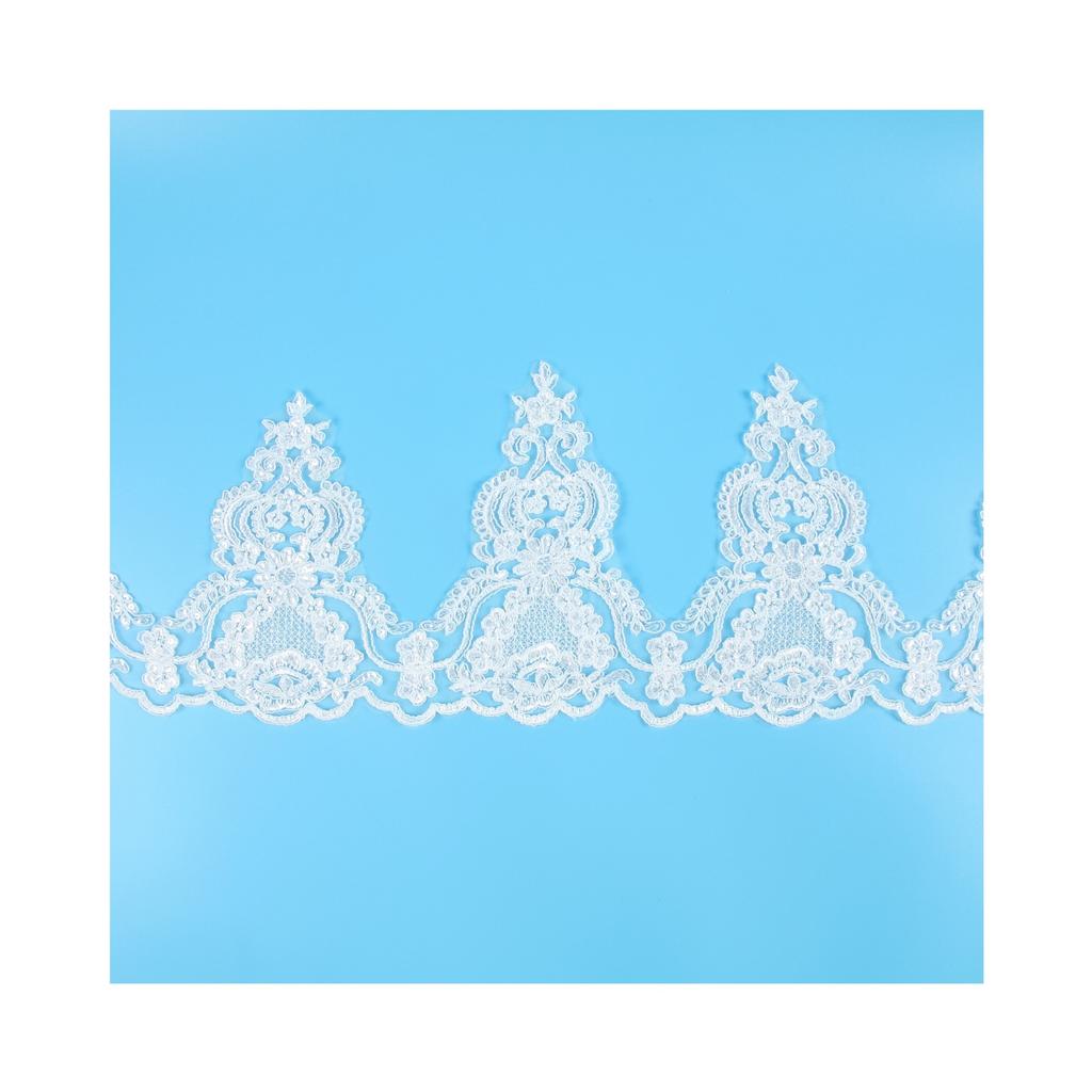 Car Bone Lace Sequins Width 21Cm Bridal Accessories Wedding Dress Veil Lolita Clothing Accessories Lace