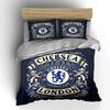 Chelsea Football Club Bedding Set Bedding Duvet Cover Set Duvet Cover Pillowcases Home Decor (1 * Duvet Cover 2 * Pillowcases, without duvet insert)