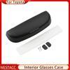 Чехол для автомобильных очков из АБС-пластика, держатель для солнцезащитных очков, чехол для Toyota Corolla Yaris Vios, коробка для хранения очков, органайзер с зажимом