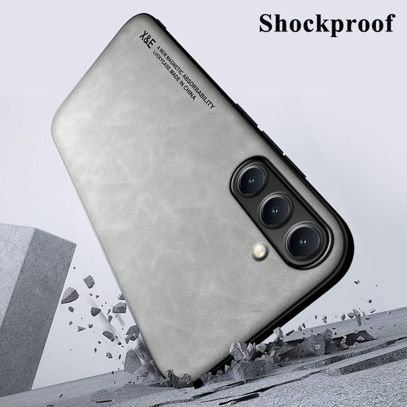KEYSION Роскошный ретро чехол из искусственной кожи для Samsung A56 5G A36 A26 Мягкий силиконовый + противоударный чехол для телефона из поликарбоната для Galaxy A06 4G