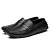 Genuine Leather Men Shoes Summer Luxury Brand 2024 Casual Slip On Formal  Men  Italian Black Male Driving Shoes