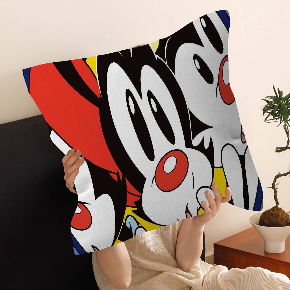 Мультфильм Animaniacs 45*45см Наволочка Декоративная Наволочка для Подушки Домашняя Наволочка для Подушки на Диван