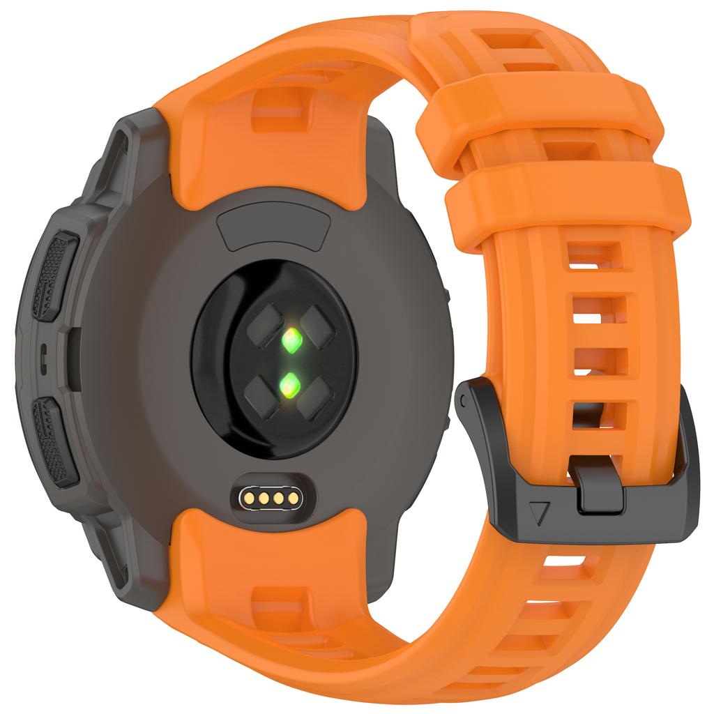 For Garmin Instinct E 45mm Smartwatch Band Breathable Sports Silicone Strap