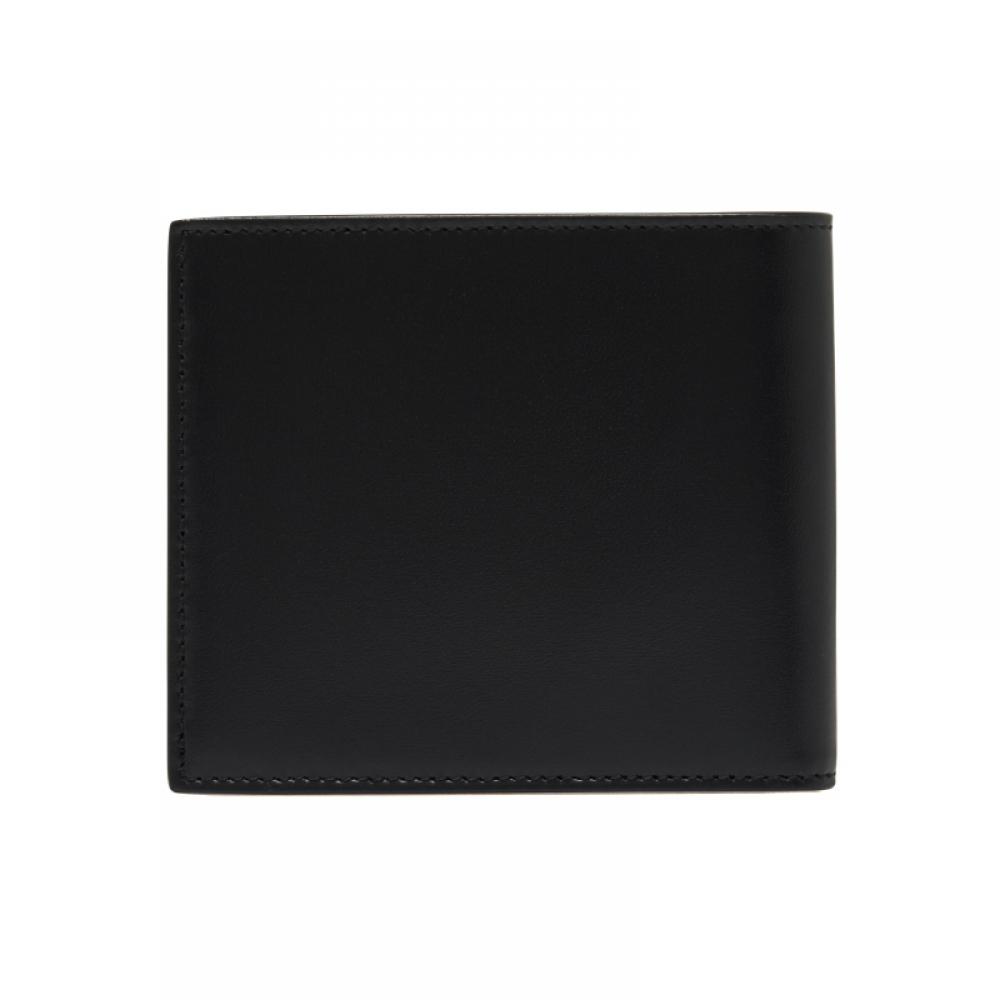 Saint Laurent Tiny Monogram Black Leather Wallet 607727 1jb0u