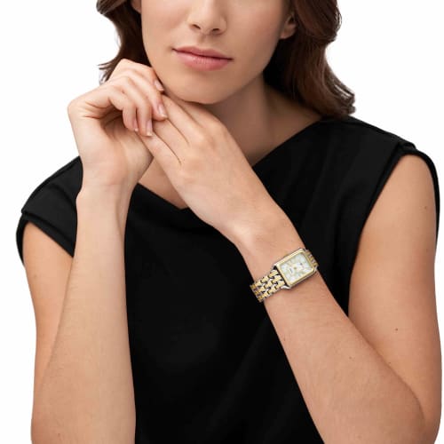 Fossil RAQUEL ES5305 Women's Watch, Silver & Gold