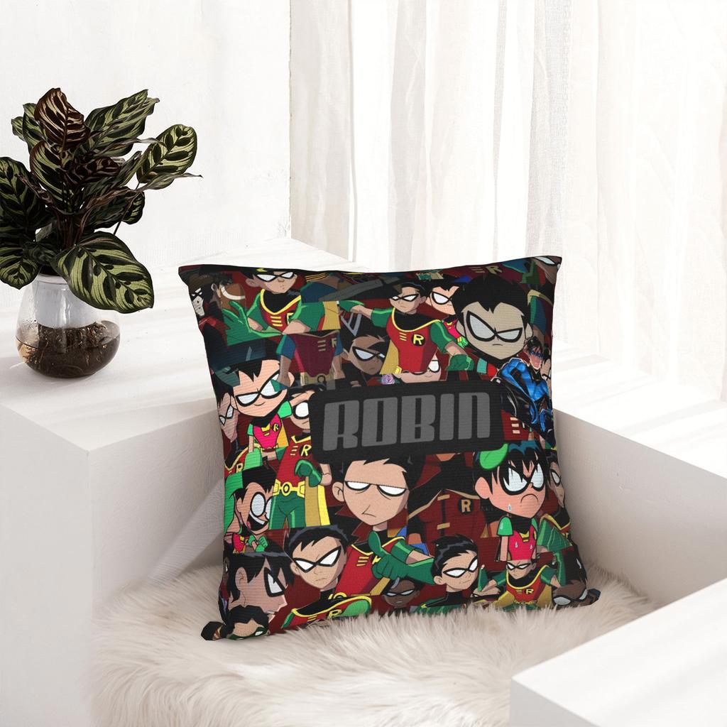 Подушки с принтом Подушки Teen Titans Go Beast Boy Постельное белье Чехол для подушки Декор Подушка для дивана Чехол Разные размеры