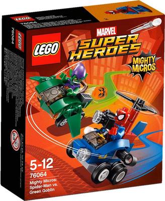 LEGO Супергерои Могучий против Зеленого Гоблина 76064 Микро Человек-паук