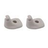 Pair of Sun Visor Retaining Clip Fit for 2008-10 Chrysler Sebring Dodge Avenger