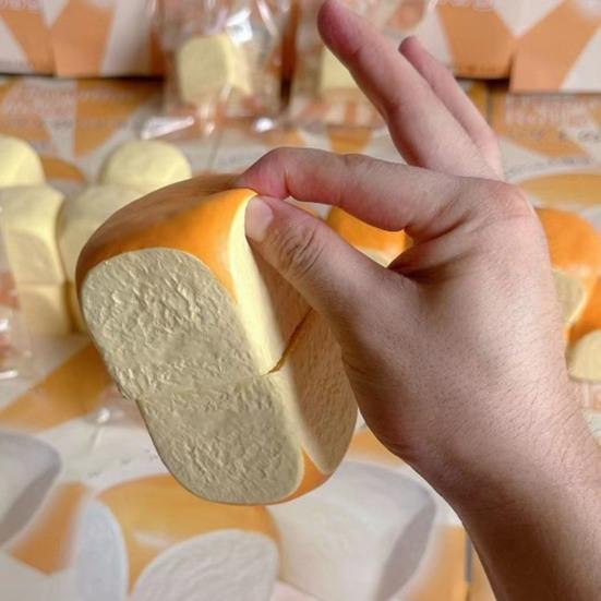 1/2 шт. Гавайский хлеб Сквиши Игрушка Медленно Восстанавливающаяся Снятие Стресса Ароматизированный Хлеб Щипок Сенсорная Игрушка Дети Взрослые Мягкий Успокаивающий Хлеб Непоседа Игрушка