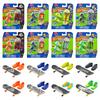 Hot Wheels Skate Basic Series Assorted Toys with 16 Finger Skates per Ages Ride-on Shoes, Box, 5+, Multi-color, 987E-HGT46