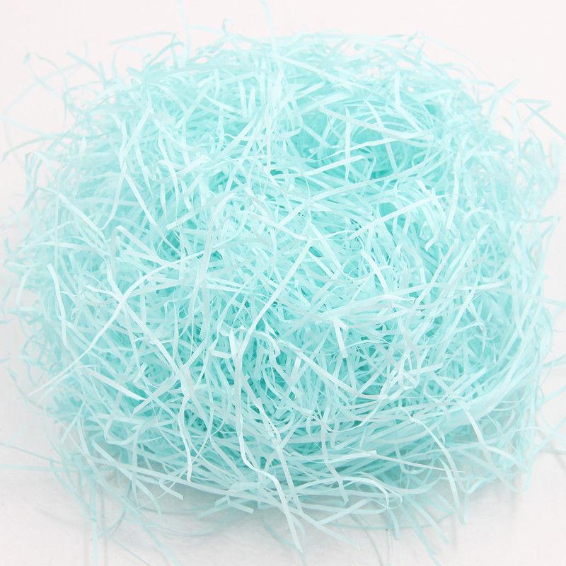 Multicolor Thick Paper Raffia Grass for Gift Box Packaging - Shockproof Material In Stock