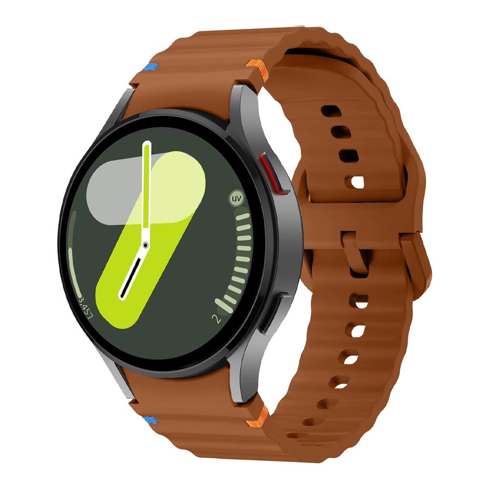 Спортивные ремешки для Samsung Galaxy watch 4/5/6/7/6 classic 44мм 40мм 2 шт. Оригинальный силиконовый браслет correa Galaxy watch 7 Band