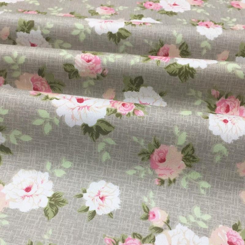 Набор ткани 7 шт. Сделай сам Хлопковая одежда Рукоделие Предварительно нарезанная ткань Лоскутное шитье Шитье Швейные принадлежности Цветочный