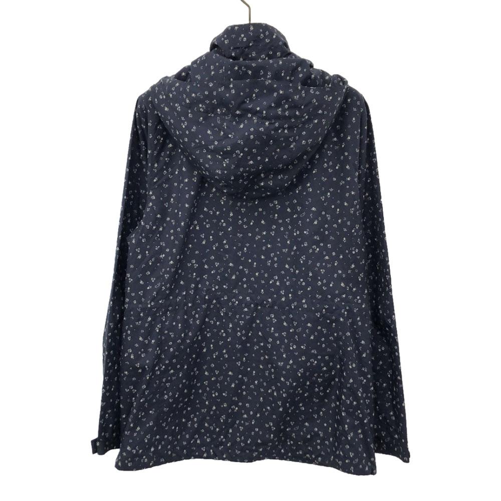 Columbia Цветочная куртка на молнии L Темно-синий Уличный PL3992 Женский Б/У