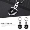 3D Metal Car Styling Keychain Key Chain Ring Key Holder Styling Car Accessories For Leon 5f Ibiza 6l 6j Leon 1P Cushion Altea Xl Leon Mk