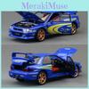Subaru Car Alloy Model With Sound Light Features For Car Enthusiasts And Gifts