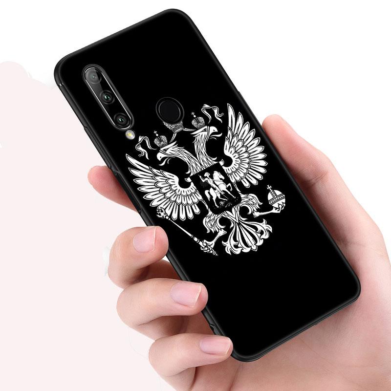 Чехол с гербом России и российского флага для Huawei Honor 10X Lite 7A 7S 8A 8S 8C 8X 9A 9C 10i 20i 30i 20S 20E 9X Pro 10 8 Lite
