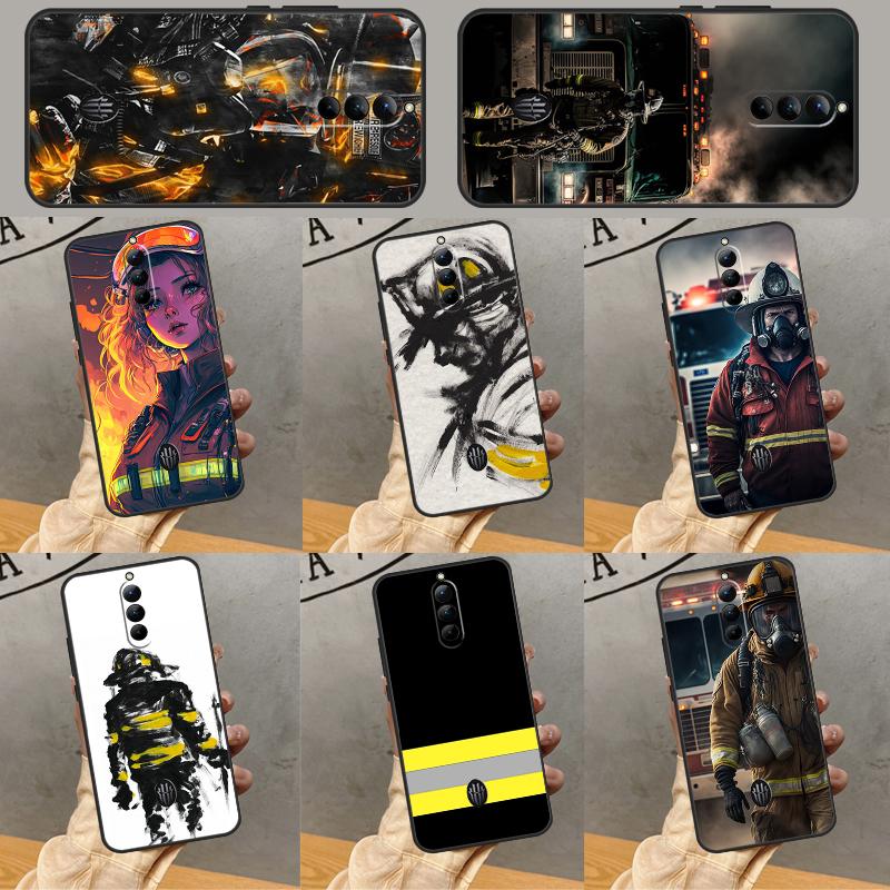 Чехол для телефона Firefighter Fire Love для Nubia Red Magic 10 Pro Plus 6 7 Pro 6S 7S 5G 6R RedMagic 9S 8S 8 9 Pro Plus