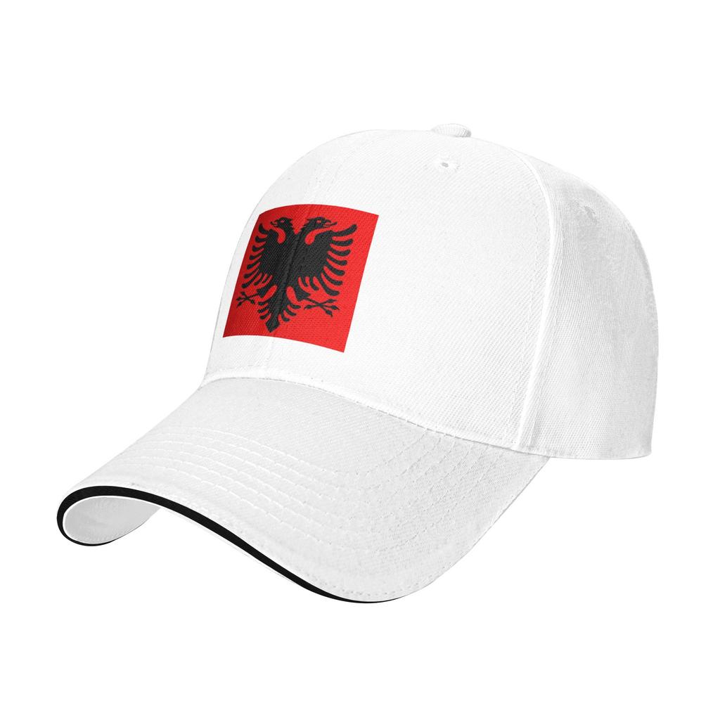 Flag of Albania Cap Casual Baseball Caps Adjustable Hat Hip Hop Summer Unisex Baseball Hats Customizable