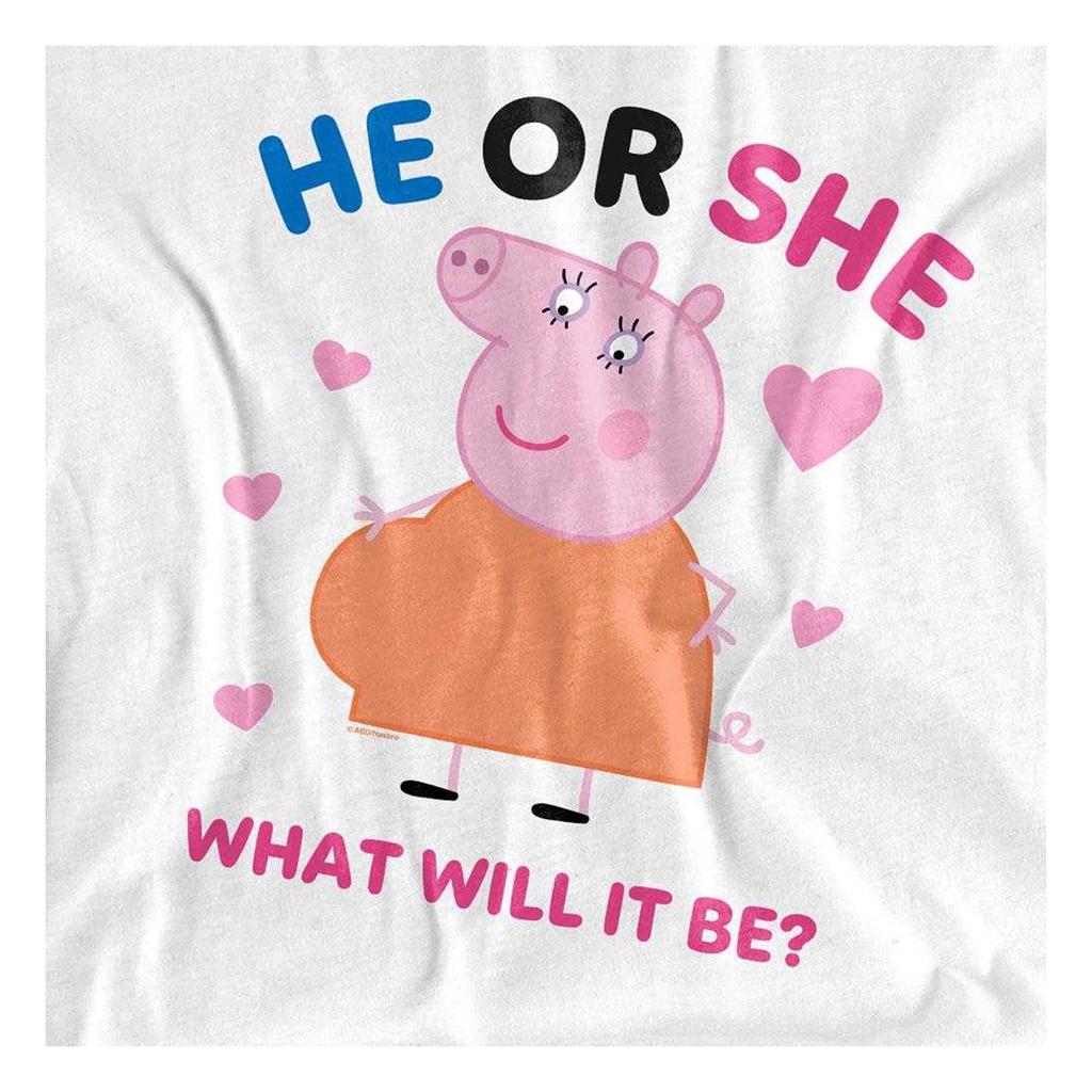 Peppa Pig Womens/Ladies He Or She Mummy Pig T-Shirt
