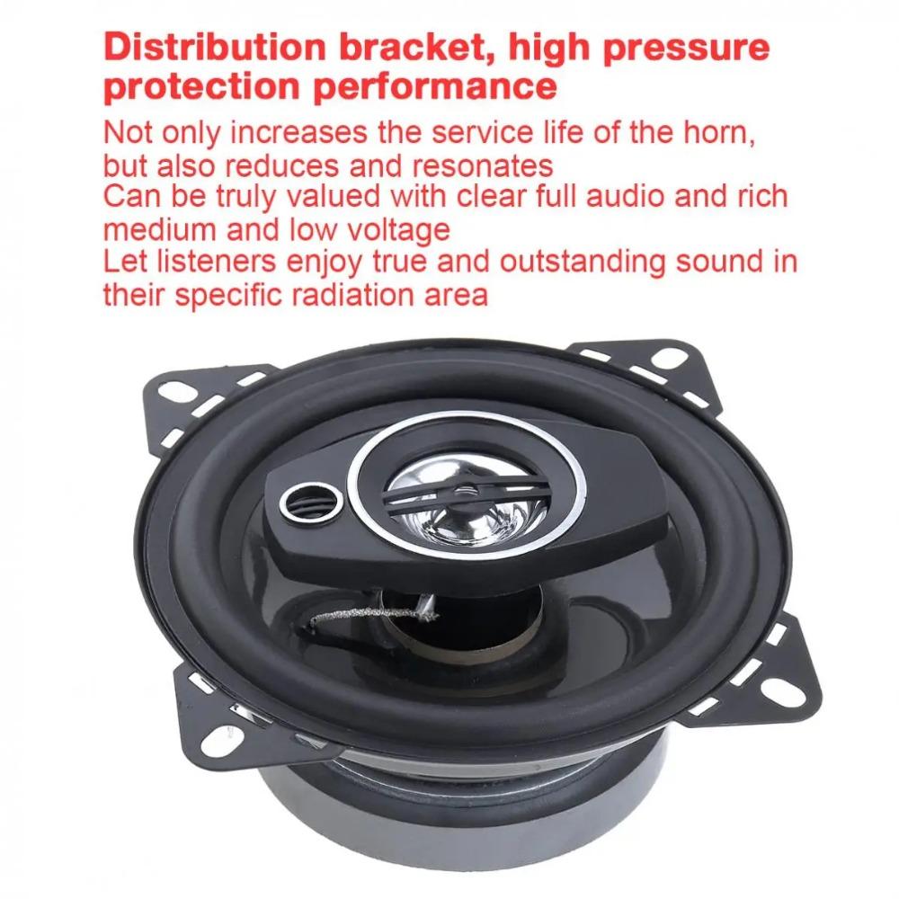 4 дюйма 10 см 250 Вт автомобильный коаксиальный авто аудио музыка стерео полный диапазон частот Hifi автомобильные динамики неразрушающий монтаж