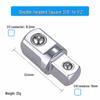 Универсальный адаптер для головок под трещотку: 1/2" на 3/8" на 1/4"