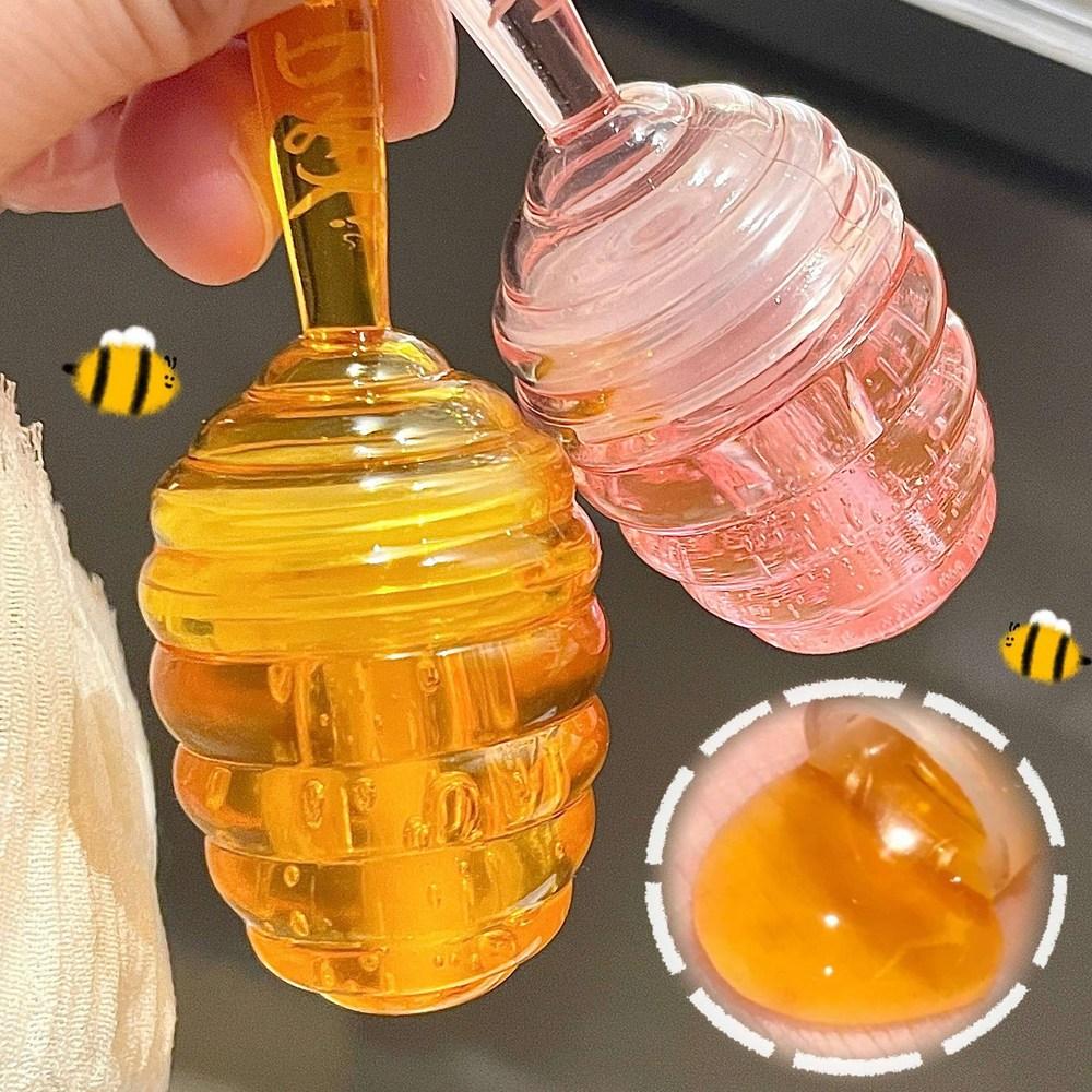 Фруктовый бальзам для губ Honey Pot Lip Oil, стойкий увлажняющий прозрачный жидкий блеск для губ, косметика для макияжа, 1 шт., 02 BEE
