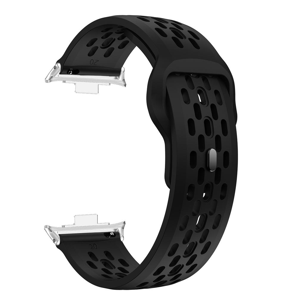 Спортивный силиконовый сменный ремешок для Xiaomi Mi Band 9 Pro/8 Pro Мягкий дышащий браслет для Redmi Watch 6/5/4 Наручный ремешок Correa