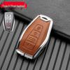 Alloy Leather Key Cover for Geely Models: Dihao, Binyue, Binrui, Bo Yue, Xingyue L, Xingrui