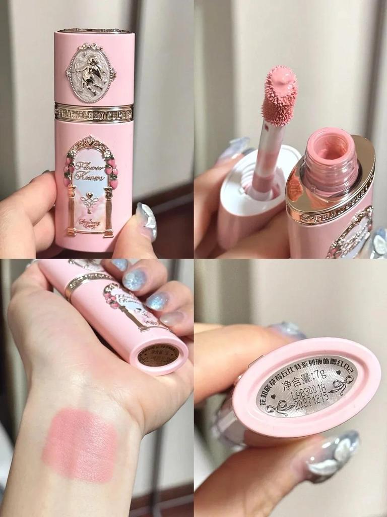 Flower Knows Клубничный Купидон Стойкие Увлажняющие Жидкие Румяна