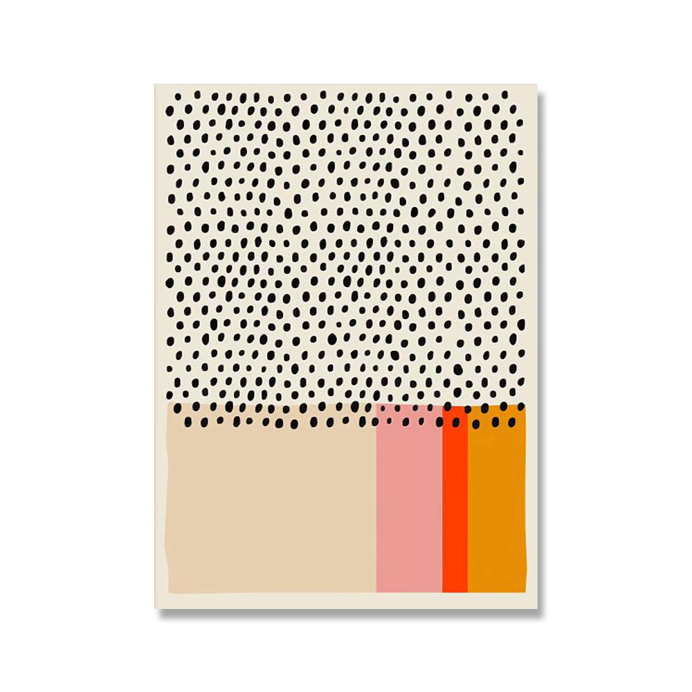 Современная абстрактная картина Моранди, цветная геометрическая картина на холсте, постер и принт, настенное искусство для галереи, домашний домашний декор, Куадрос