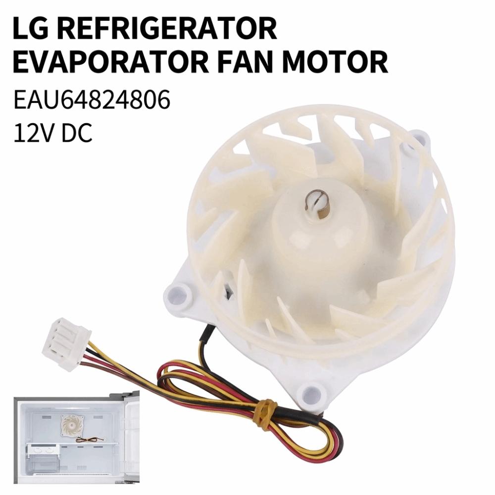 White Refrigerator Evaporator Fan Motor for LG EAU64824806 Refrigerator Cooling System
