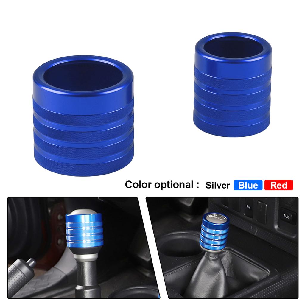 Крышка ручки переключения передач Крышка ручки переключения передач Металлическая модификация Крышка ручки переключения передач Крышка головки рычага переключения передач Аксессуары для салона автомобиля