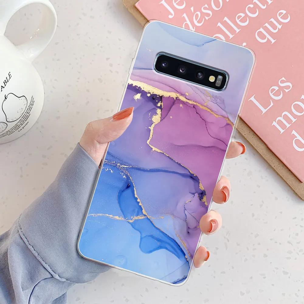 Для Samsung Galaxy S10 5G Чехол S10 Plus Чехол Прозрачные Мягкие Силиконовые Чехлы Для Телефона Fundas Для Samsung S10 Lite S10E S 10 Чехол Coque