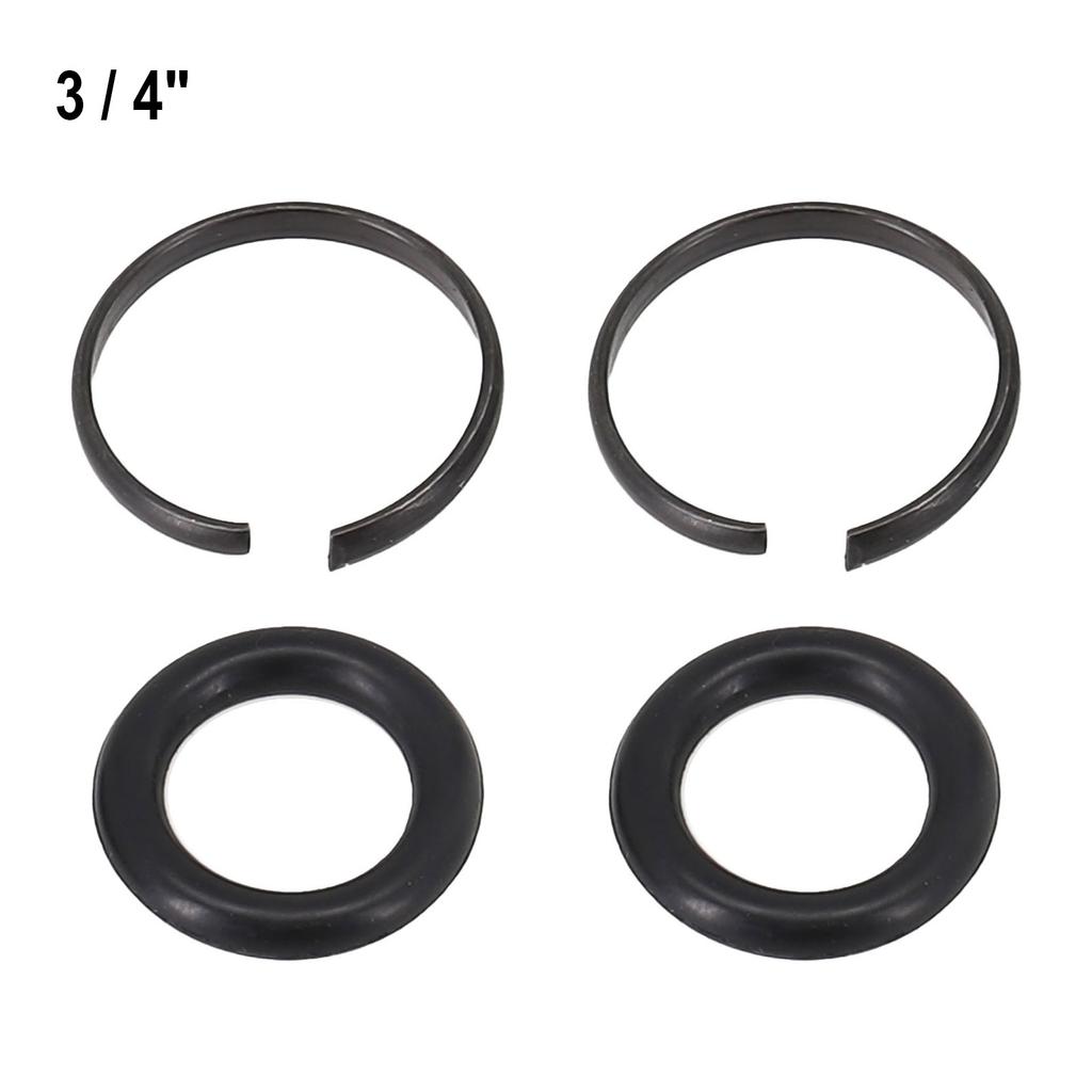 2Set Retaining Ring Clip With O-Ring Socket Impact Wrench Snap Ring 3/8" 1/2" 3/4" 1" Impact Wrench Accessories