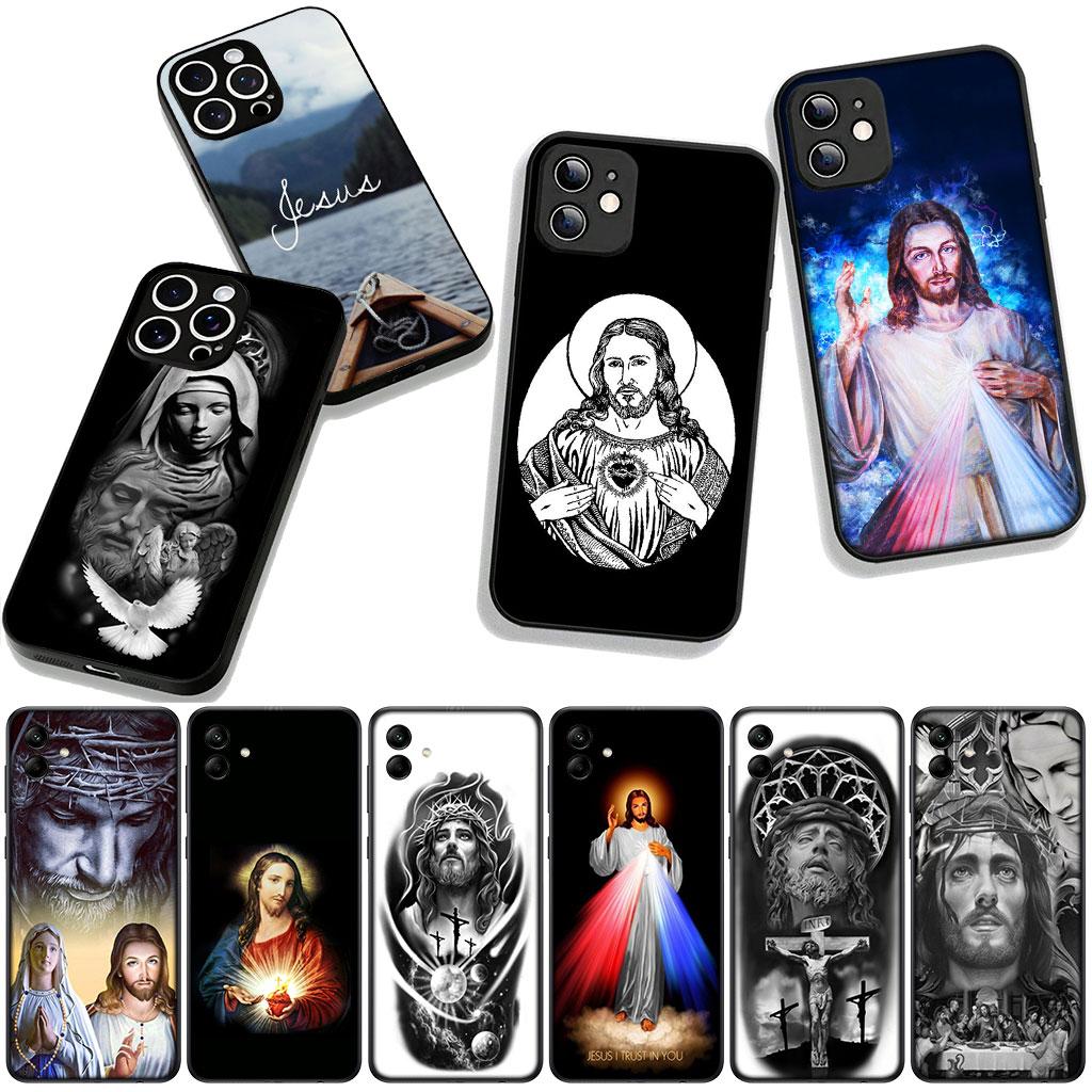 for Motorola Moto G04 G13 G14 G22 G23 G20 G32 G34 G35 G64 G82 G84 G53 G60 G72 E14 E15 E13 Case Jesus Judah Virgen de Guadalupe