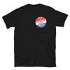 I Worked Out Today Exercise Fitness I Voted Parody Short-Sleeve Unisex T-Shirt