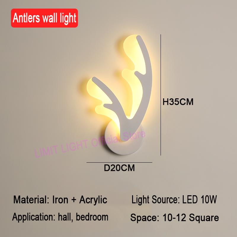 LED Designer Wall Lamp Living Room TV Background Wall Lamp Corridor Aisle Simple Modern Creative Hall Nordic Decoration Bedroom