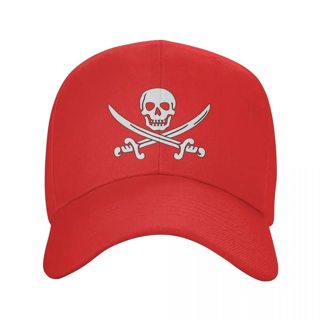 Классическая унисекс бейсболка с черепом Jolly Roger, взрослая, с пиратским флагом, регулируемая, кепка папы для унисекс женщин, спортивная кепка Snapback