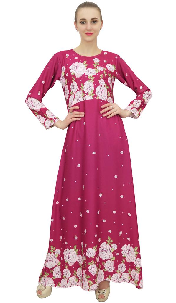 Bimba Женская повседневная цветочная цифровая печать длинная черная макси дизайнер