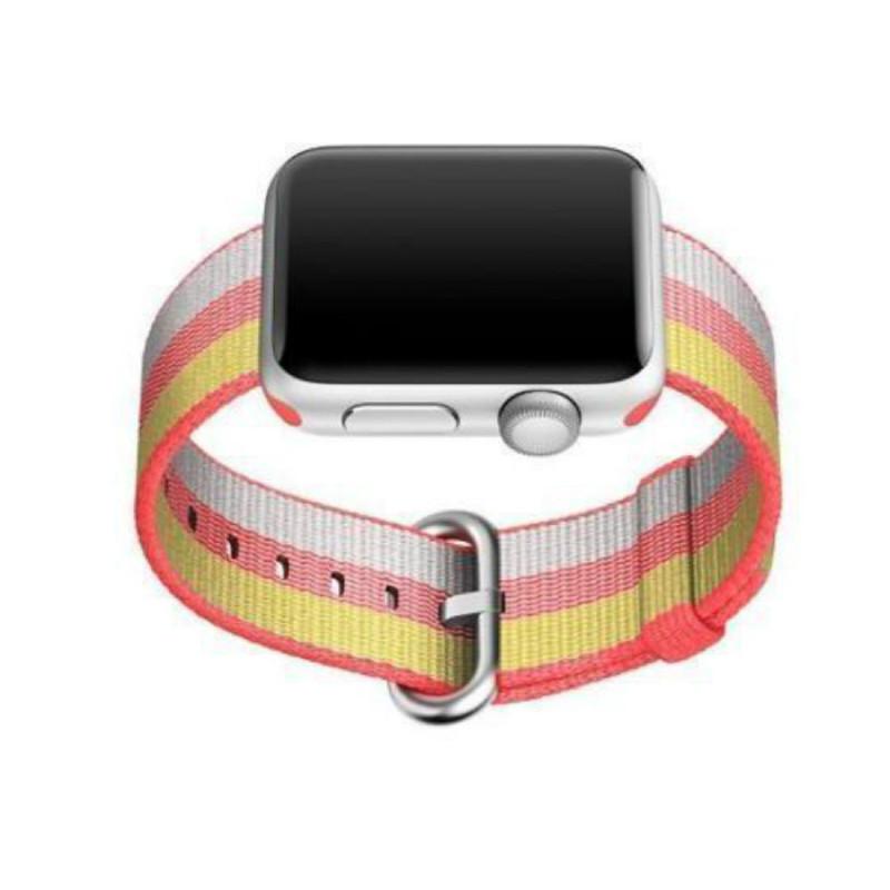 Спортивный нейлоновый ремешок Apple Watch для 38 мм 42 мм с дышащим плетением для активного использования