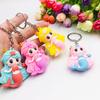 Cartoon Multipurpose Three-dimensional Reusable Gift Cute Princess Doll Key Ring Backpack Pendant Handbag