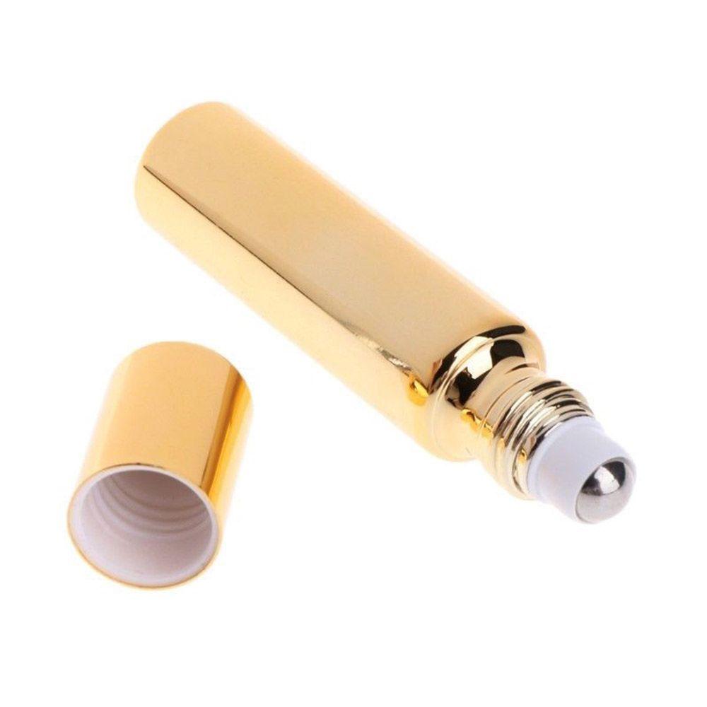 Eye Cream Refillable Essential Oil Container Roller Ball Massager Empty Bottle Stainless Steel