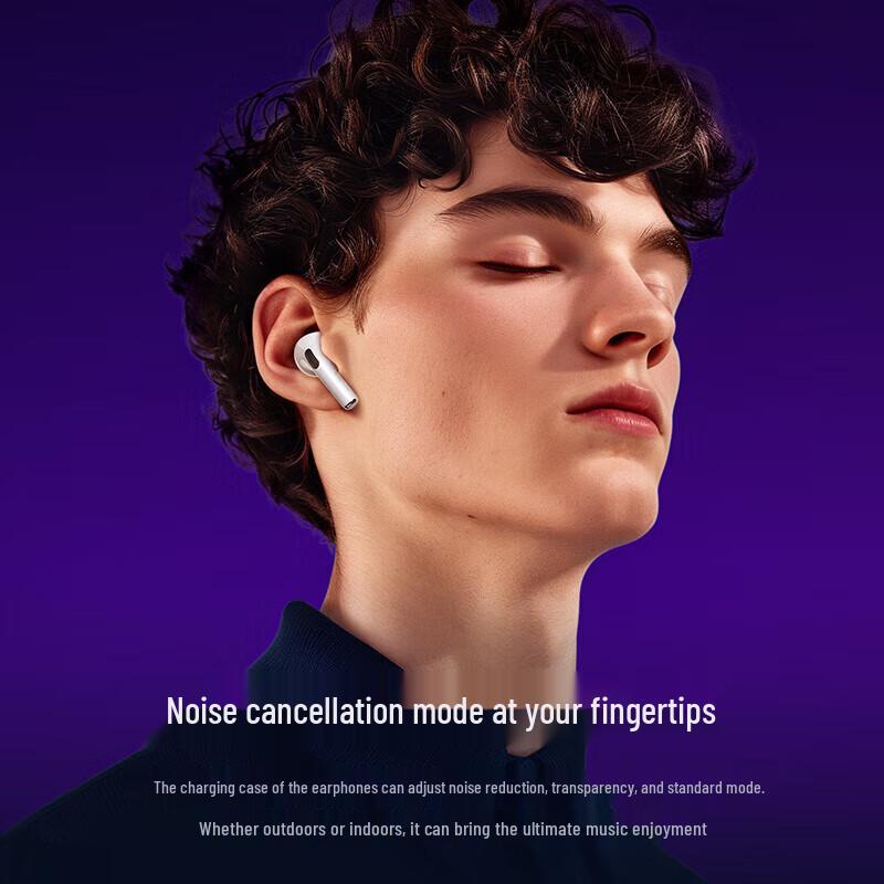 HOCO EW72 Полностью беспроводные наушники с активным шумоподавлением и цветным сенсорным экраном